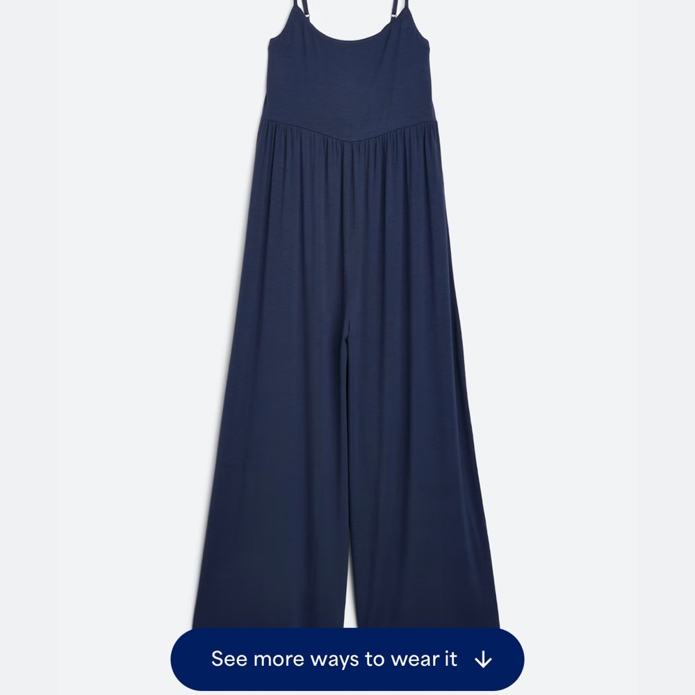 Z Supply Blue Jumpsuit Effortless Style Jemma Jumpsuit